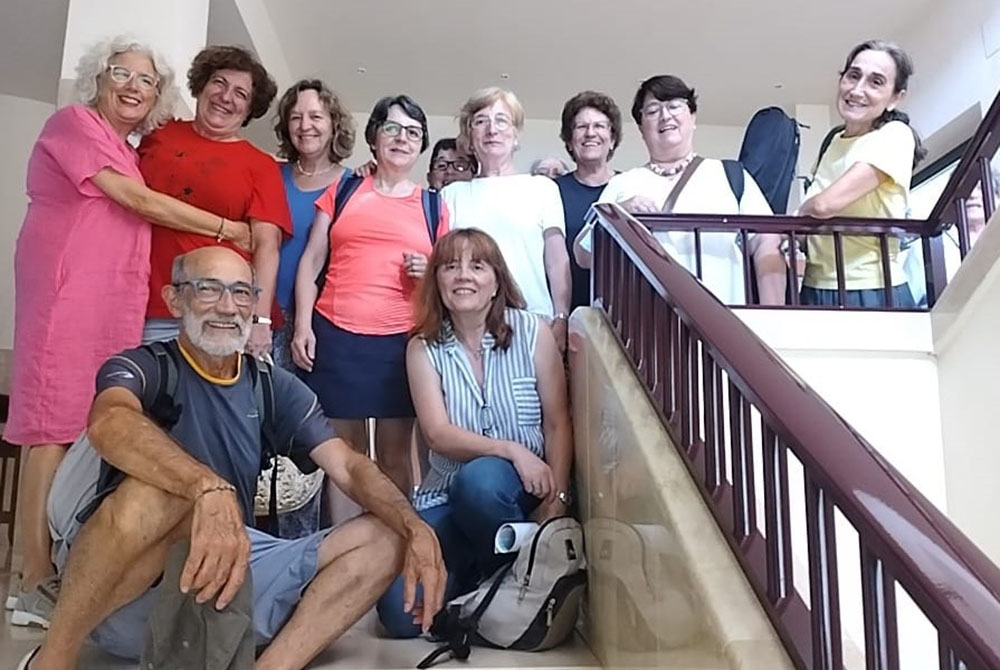 Some members of the Community of Magdala after our summer retreat (Courtesy of Magda Bennásar)