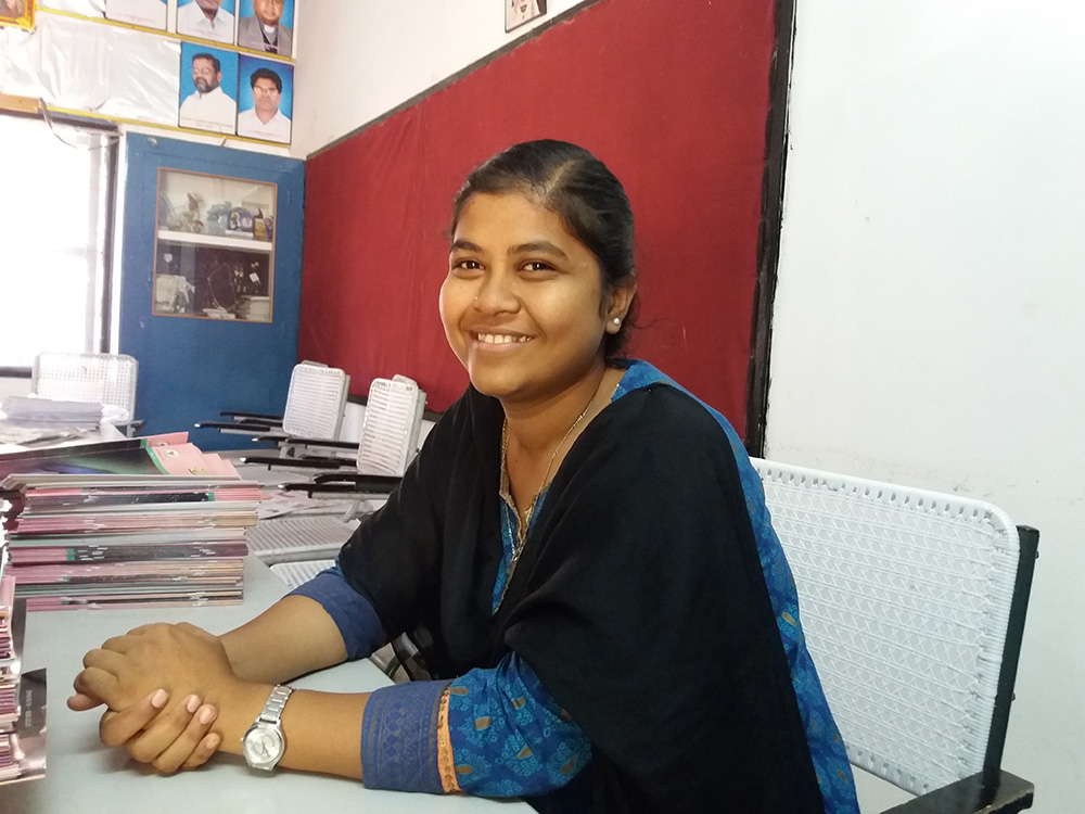 Sr. Robancy Amal Helen, a member of the Idente Missionaries (Religious Institute of Christ the Redeemer) works for the rights of Dalit Christians, especially women, in the southern Indian state of Tamil Nadu. (Courtesy of Robancy Amal Helen)