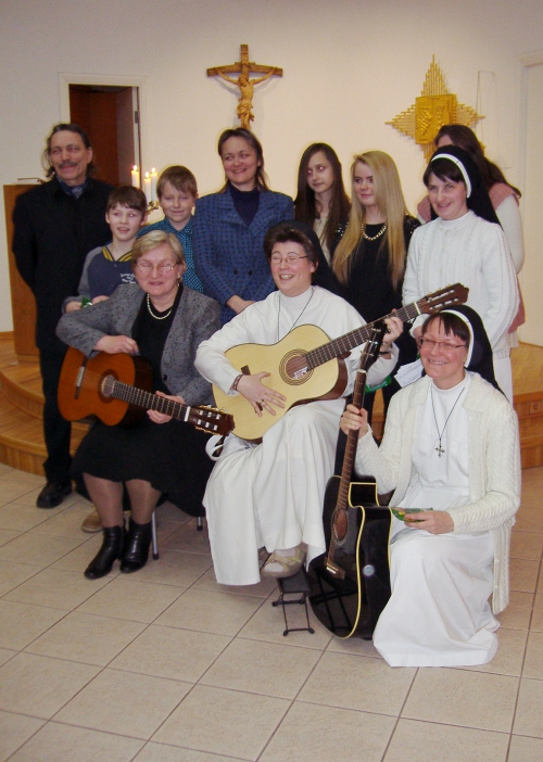 In the chapel of the Dominican Sisters of Bethany in Riga, Latvia (Provided photo)