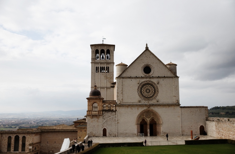Basilica of St. Francis in Assisi, Italy Basilica of St. Francis in Assisi, Italy