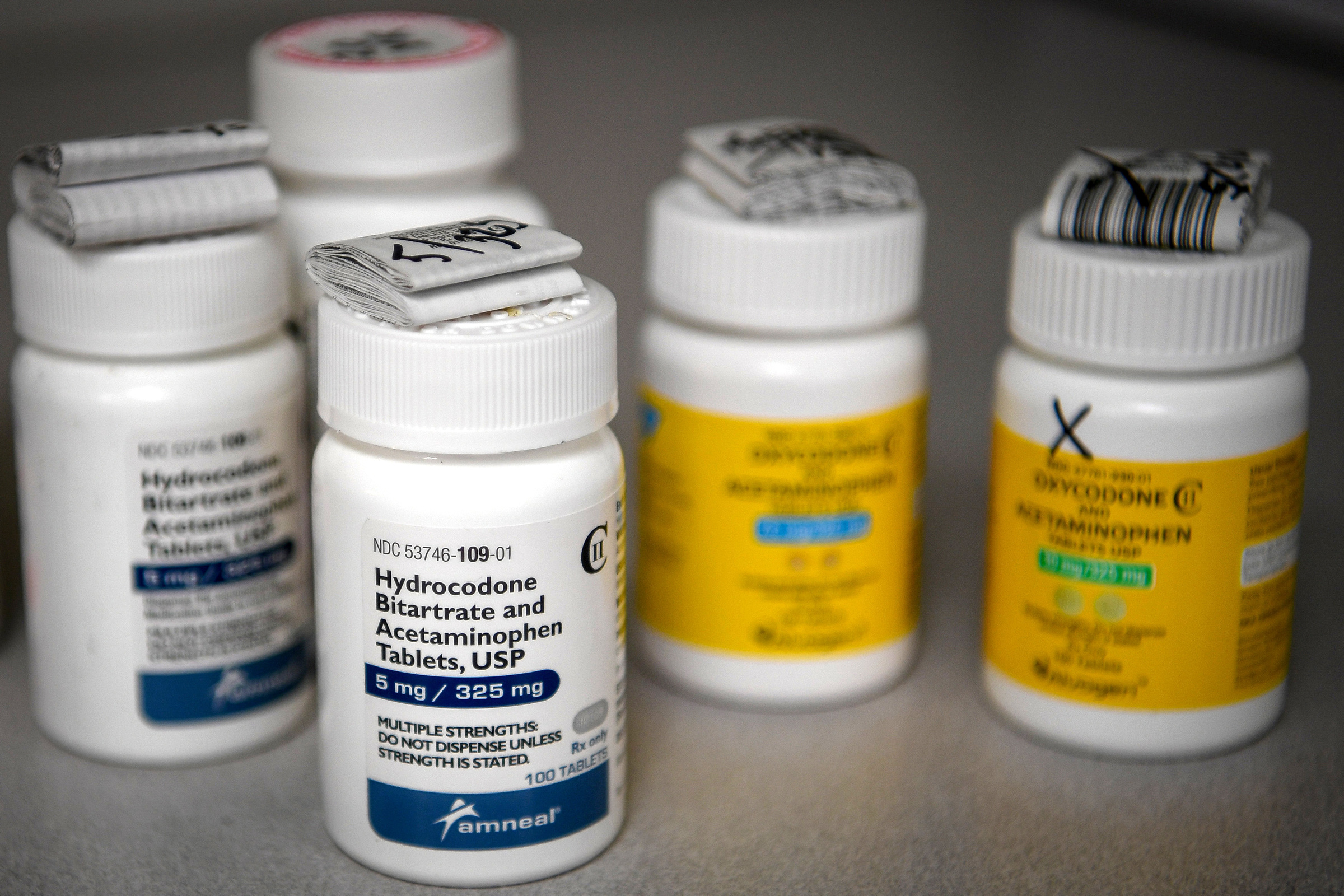 Bottles of opioid-based medication are seen at a pharmacy in Portsmouth, Ohio. (CNS/Bryan Woolston, Reuters) Bottles of opioid-based medication are seen at a pharmacy in Portsmouth, Ohio. (CNS/Bryan Woolston, Reuters)