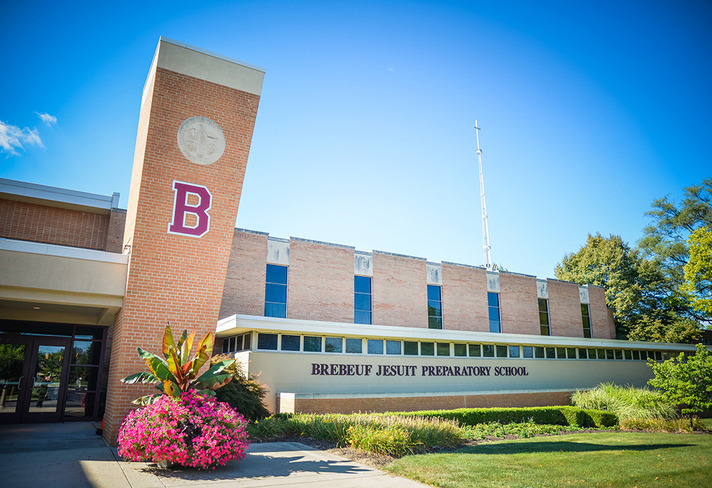 Brebeuf Jesuit Preparatory School in Indianapolis is seen in this 2017 photo. Cathleen Kaveny discusses the school in one of the essays in the new book "Conscience and Catholic Education." (CNS/Courtesy of Brebeuf Jesuit Preparatory School)