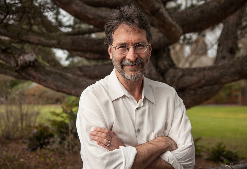 The late Brian Doyle, award-winning author and editor of the University of Portland's magazine, is pictured in a 2012 photo. (CNS/Tim LaBarge)