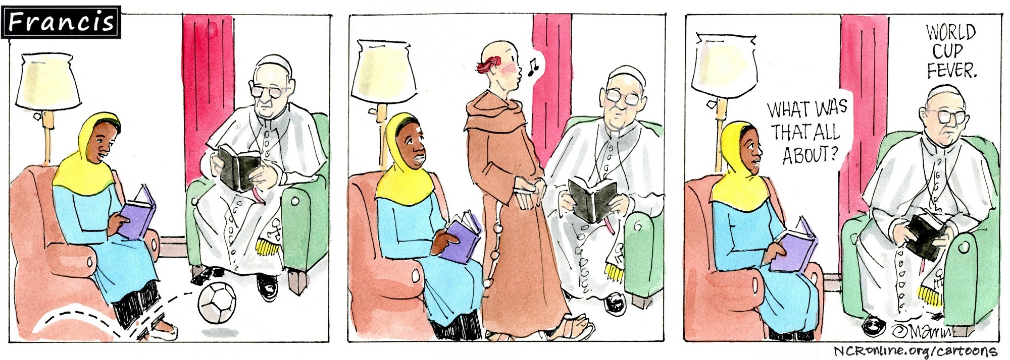 Francis, the comic strip: What was that all about?