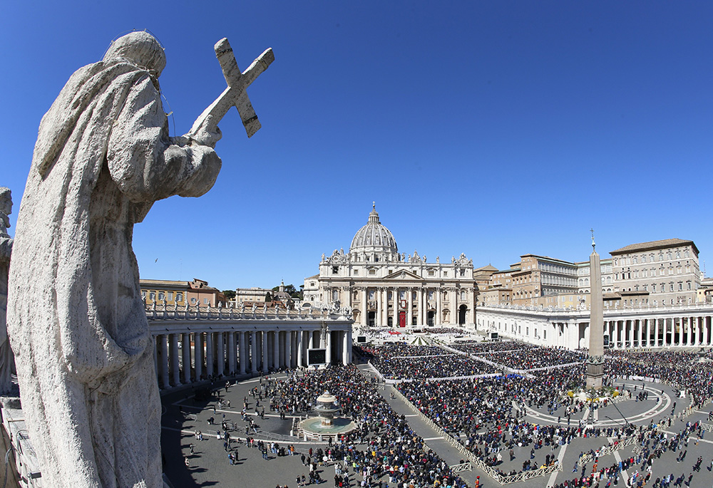 Vatican City is seen in this April 10 photo. (CNS/Paul Haring)