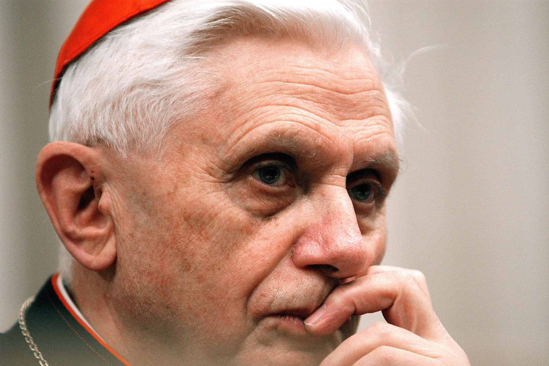 German Cardinal Joseph Ratzinger, then prefect of the Congregation for the Doctrine of the Faith, is pictured in a 2002 file photo. (CNS photo from Catholic Press photo)