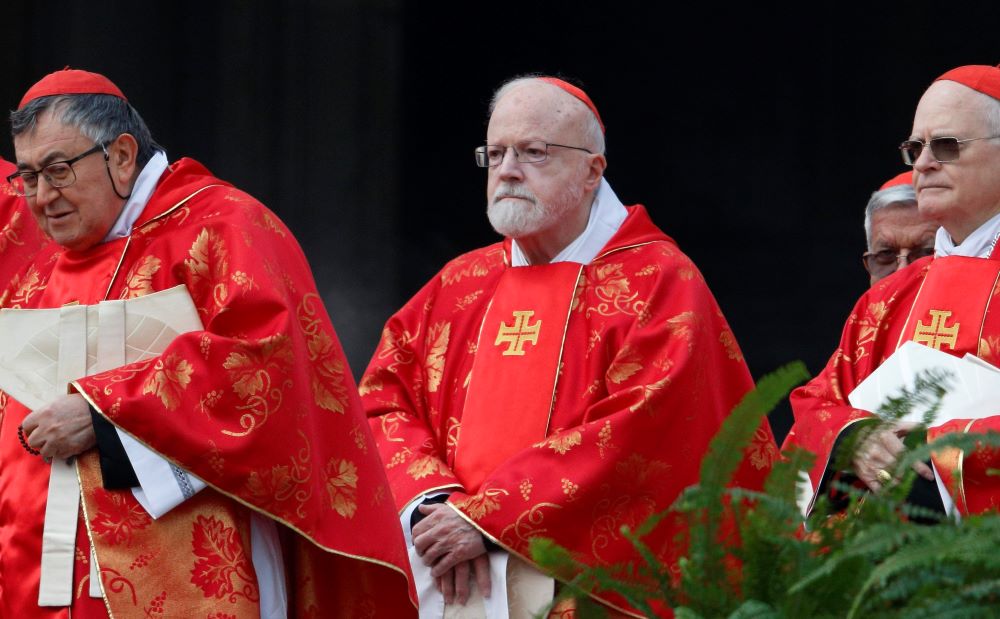 Boston  Cardinal Sean P. O'Malley arrives to attend the funeral Mass of Pope Benedict XVI in St. Peter's Square at the Vatican Jan. 5.