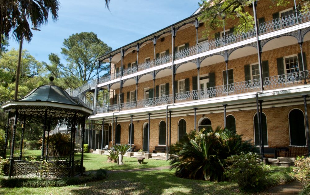 The Visitation Monastery in Mobile, Alabama, in March. The building originally housed the order's school but has been a retreat center since the 1950s. (GSR photo/Dan Stockman)