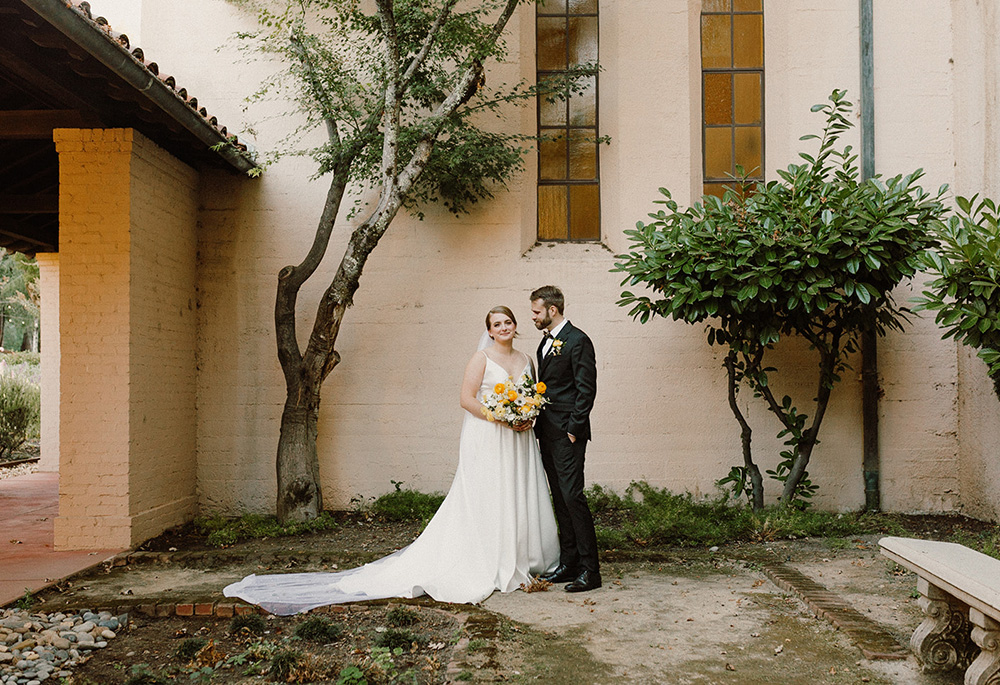 Madison Chastain and Guy Whittall-Scherfee were married Oct. 15, 2022, at Mont La Salle, the Christian Brothers Retreat and Conference Center, in Napa, California. (Courtesy of Madison Chastain)