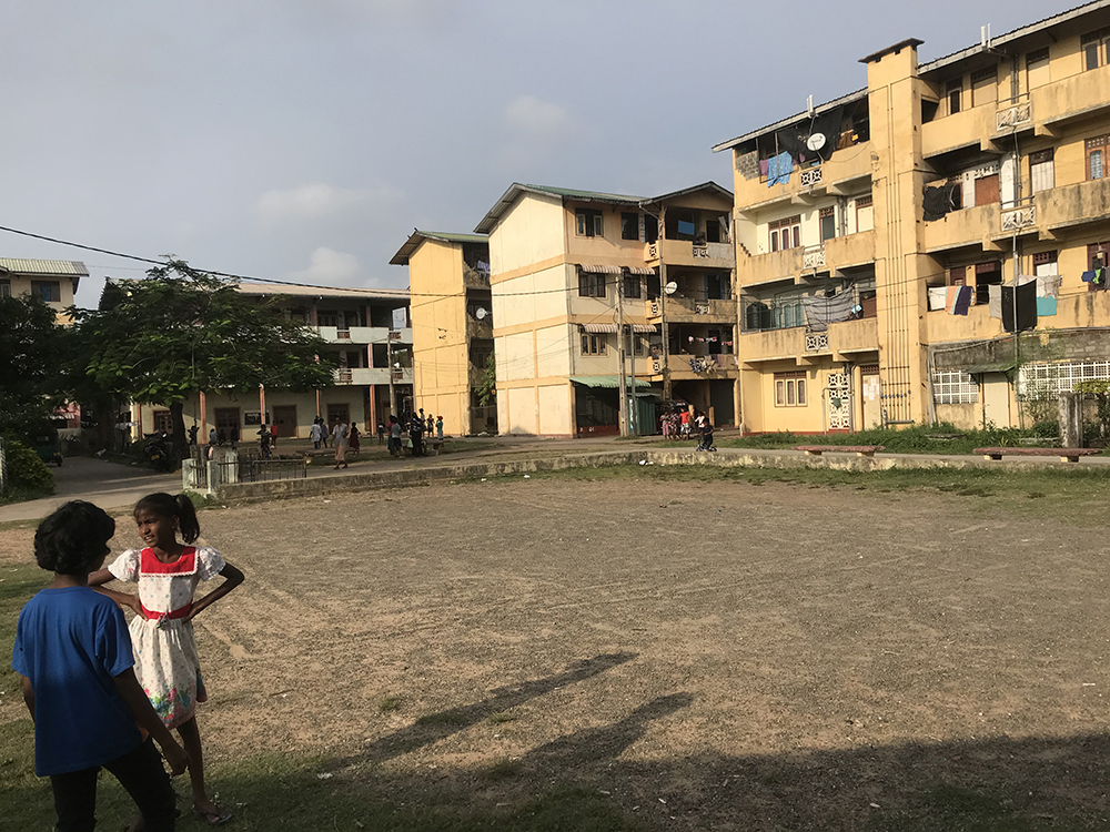 A view of the apartments built by the Salesians in 2005 to rehabilitate tsunami victims in Negombo, Sri Lanka (Thomas Scaria)