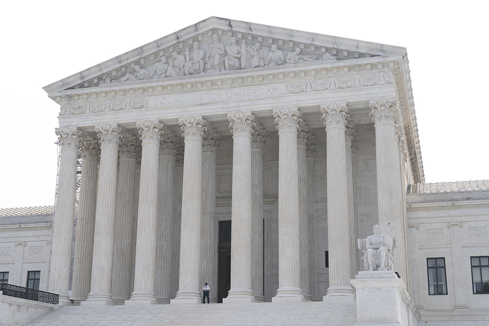 The Supreme Court is seen Friday, June 30, in Washington, D.C., as decisions were expected. (AP/Jacquelyn Martin)