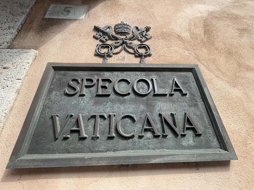 Entrance to the Vatican Observatory headquarters in Albano Laziale, about 15 miles outside of Rome (EarthBeat photo/Christopher White)