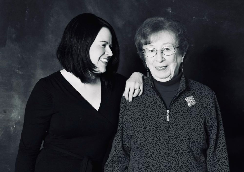 Erin Saiz Hanna (left) and Mercy Sr. Virginia Walsh (Courtesy of Erin Saiz Hanna)