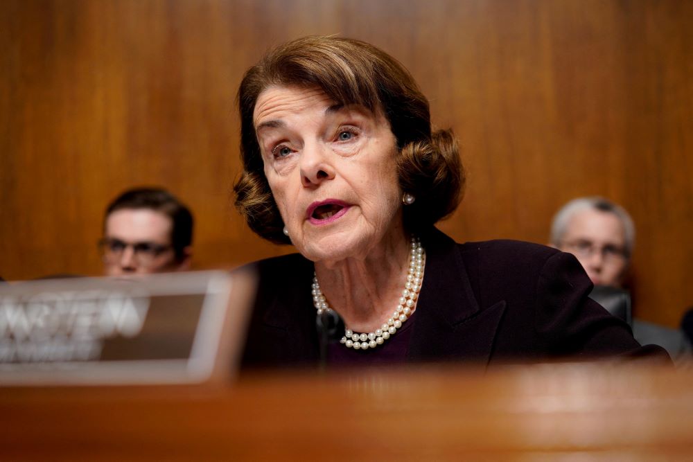 Dianne Feinstein in U.S. Senate in 2019