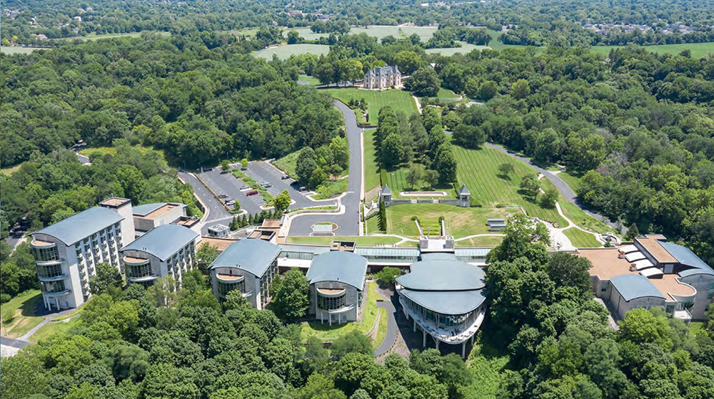 The former Boeing Leadership Center near Florissant, Missouri, seen in an undated photo, will be the new site of the Augustine Institute. Currently based in the Denver area, the institute announced April 23, 2024, that it had purchased the former Boeing center and will begin moving its headquarters to the St. Louis area in the coming months. (OSV News/Courtesy of Augustine Institute)