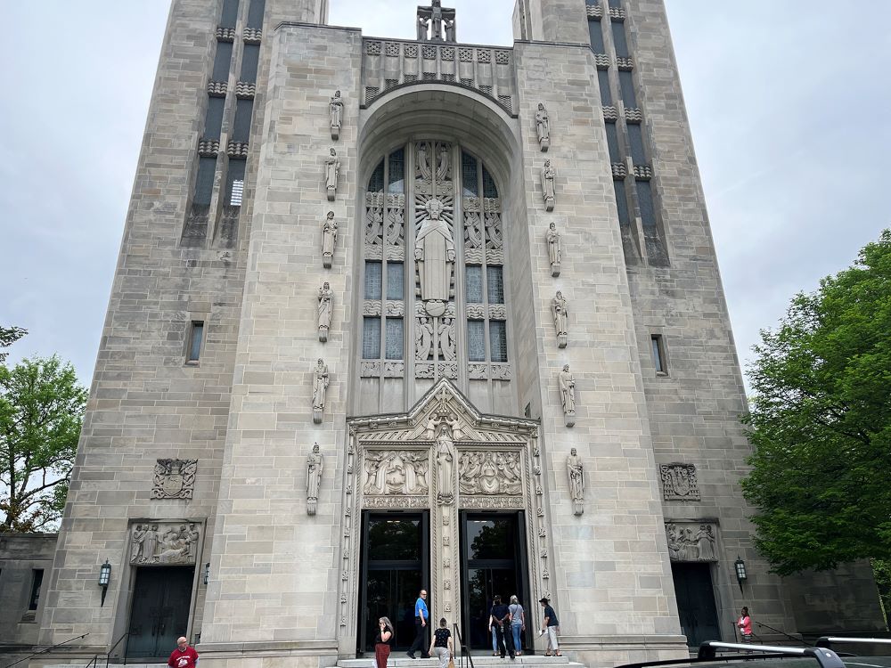 The Archdiocese of Baltimore's Cathedral of Mary Our Queen hosted a public forum.