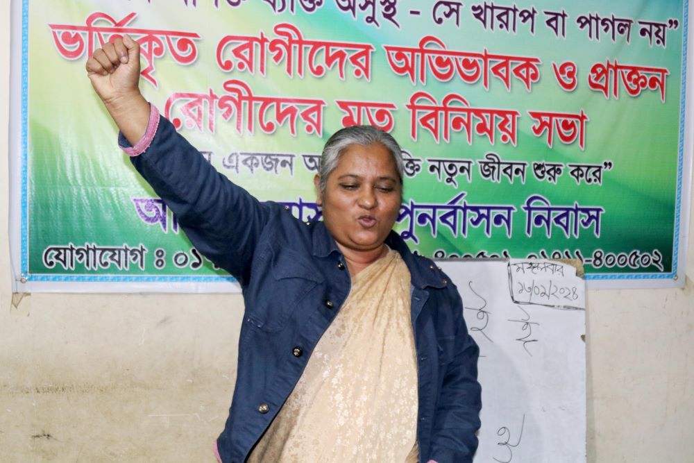 Holy Cross Sr. Monju Maria Corraya works with street children who are addicted to drugs in Dhaka, Bangladesh. 