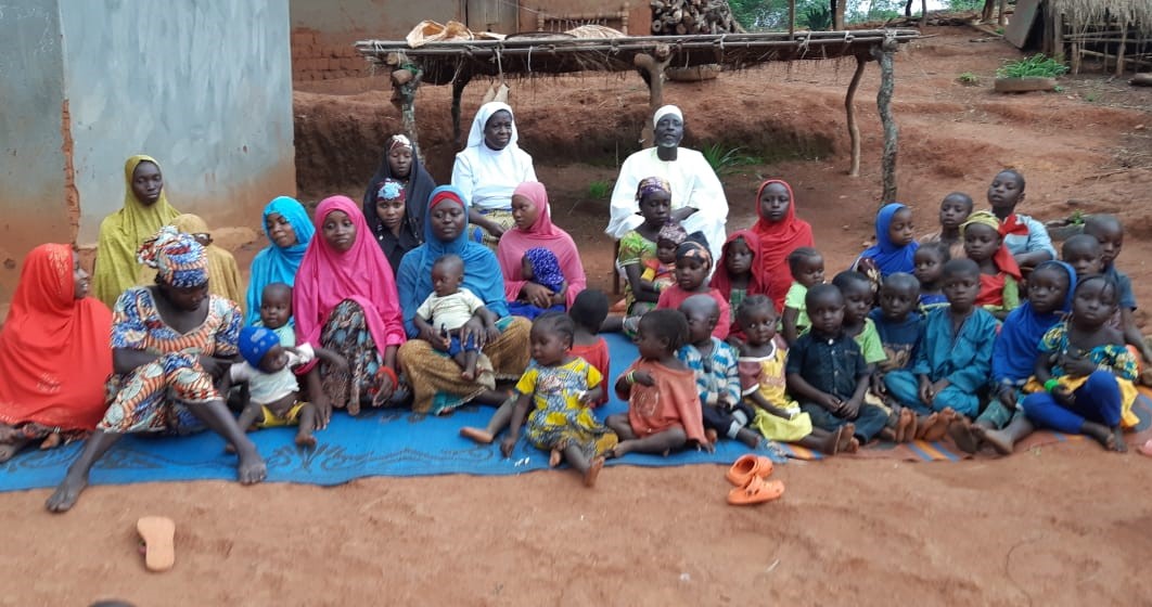 Sr.  Felicitas Asoh conducts community health visits in the Mayo-Banyo Division of Cameroon.