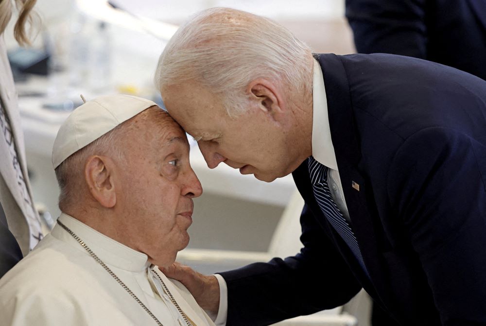 Pope Francis and Biden