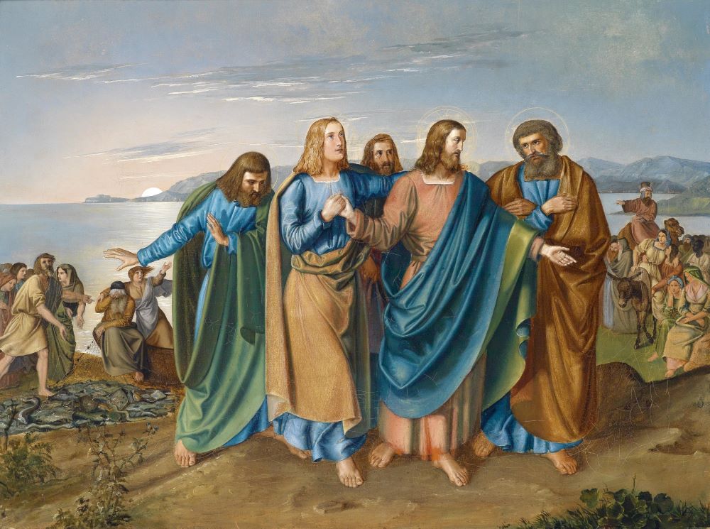 "Jesus at the Sea of G​alilee" by Carl Oesterley 