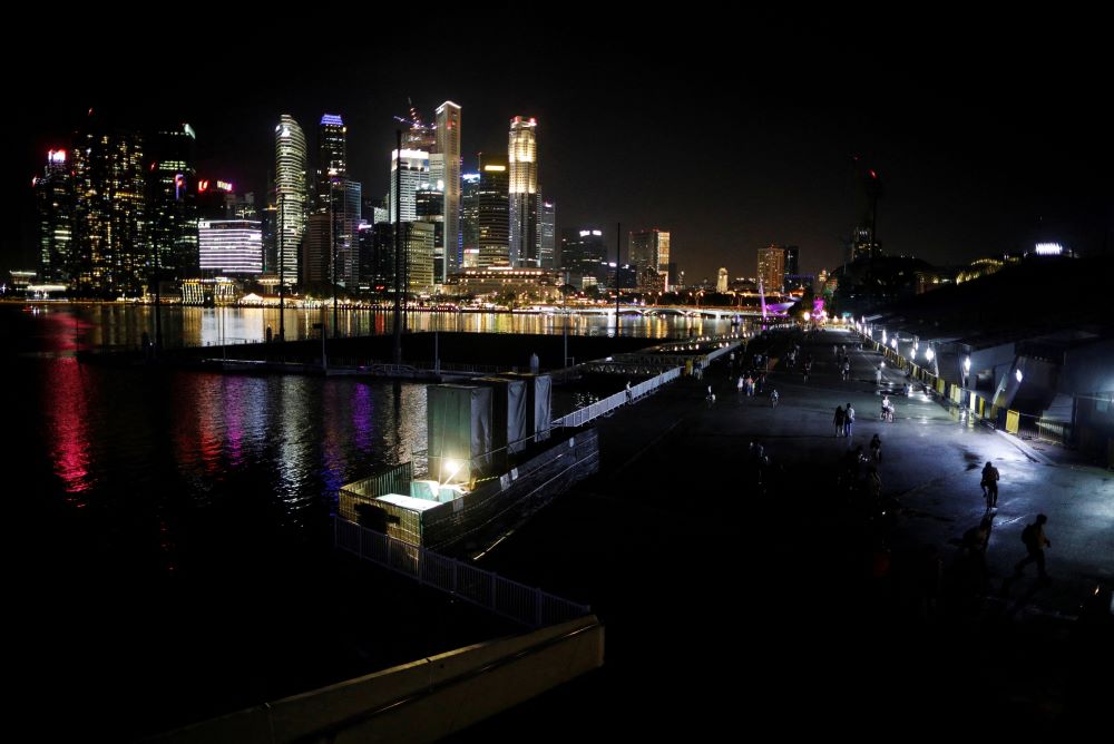 Singapore skyline