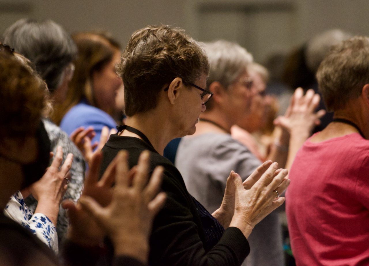 LCWR assembly crowd