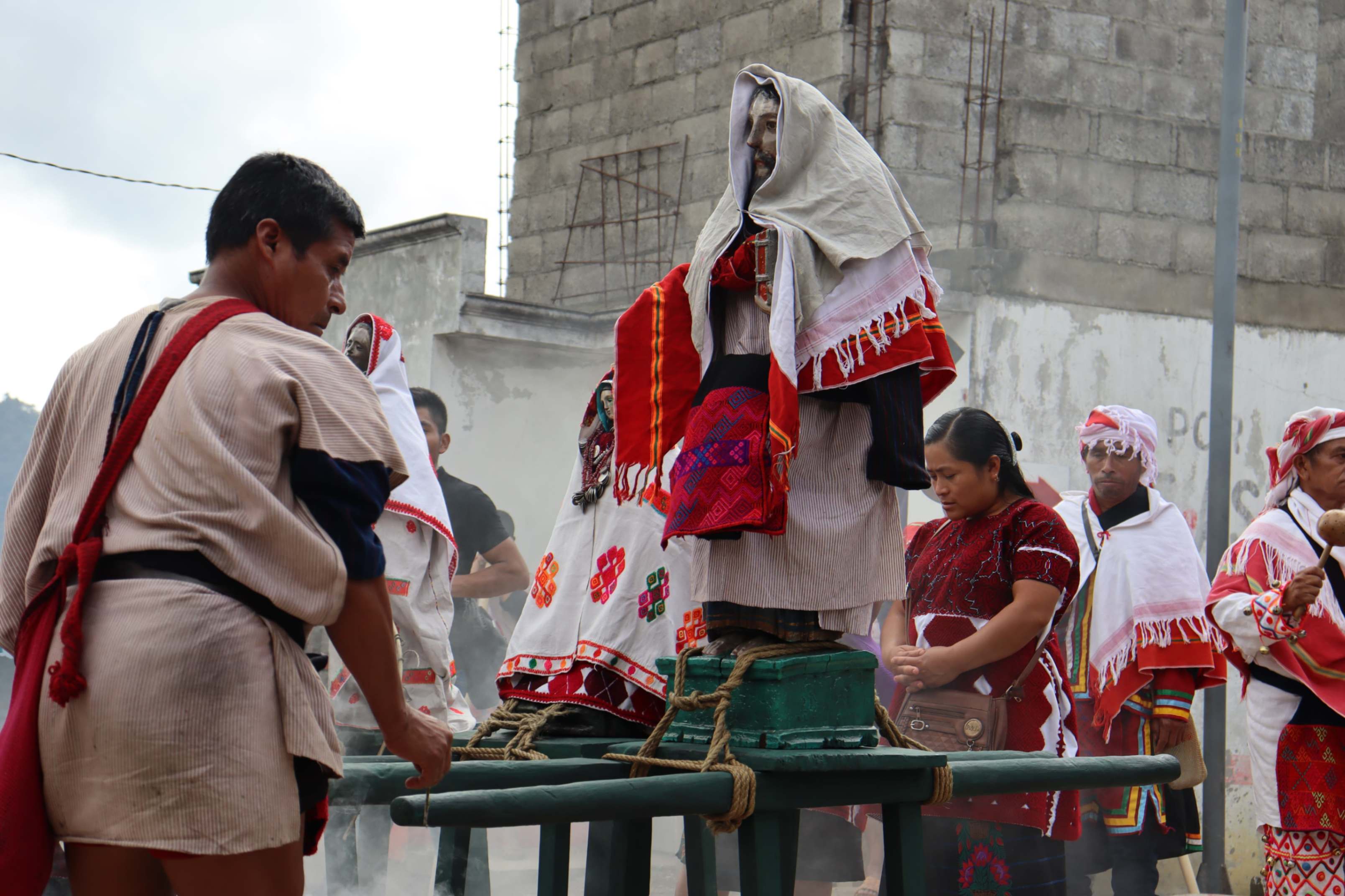 Procesión por San Pablo Chalchihuitán. (Foto: Eduardo Cordero)