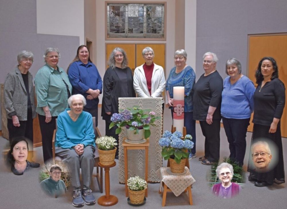 The community of the Benedictine Sisters of St. Placid Priory, in Lacy, Washington,