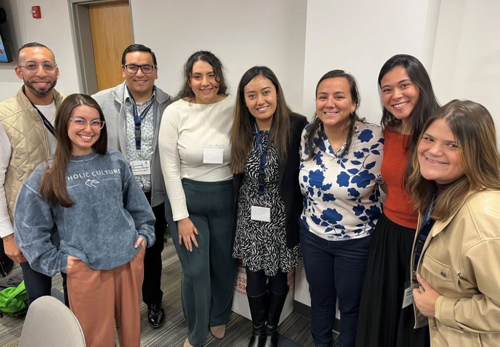 Catholic young adult leaders attending the 2024 LaRED annual meeting 