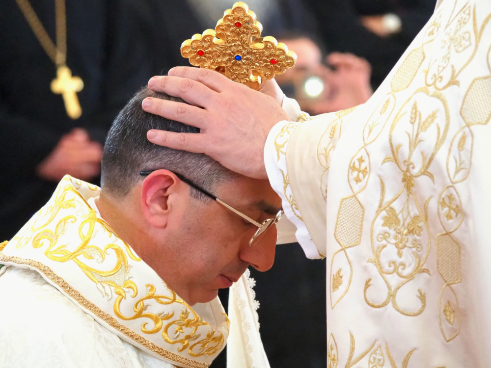 Iyad Twal is ordained to the episcopacy Iyad Twal is ordained to the episcopacy as auxiliary bishop of the Latin Patriarchate of Jerusalem at the Church of the Baptism of Christ in Al-Maghtas, Jordan, by Cardinal Pierbattista Pizzaballa.