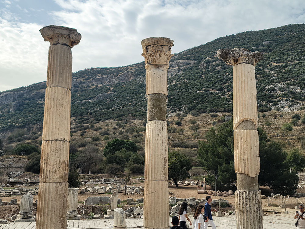Ruins of the ancient city of Ephesus in 2024, in modern-day Turkey (GSR photo/Gail DeGeorge)