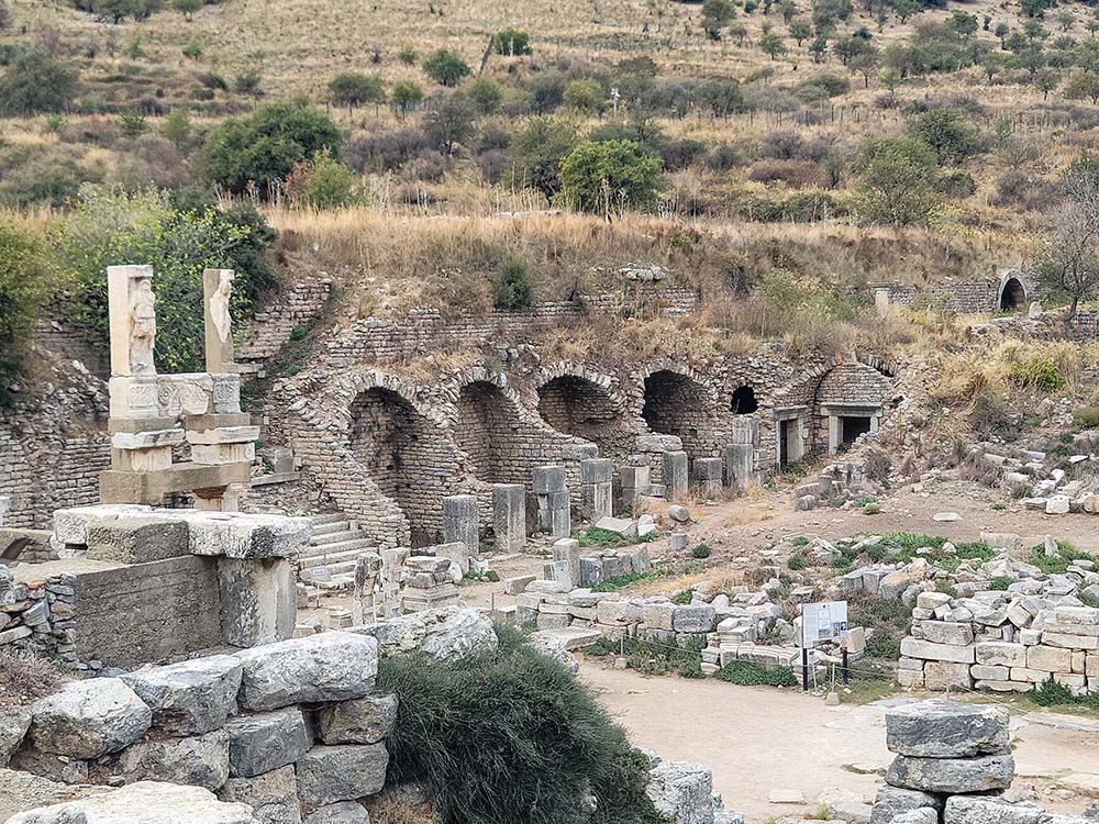 Ruins of the ancient city of Ephesus in 2024, in modern-day Turkey (GSR photo/Gail DeGeorge)