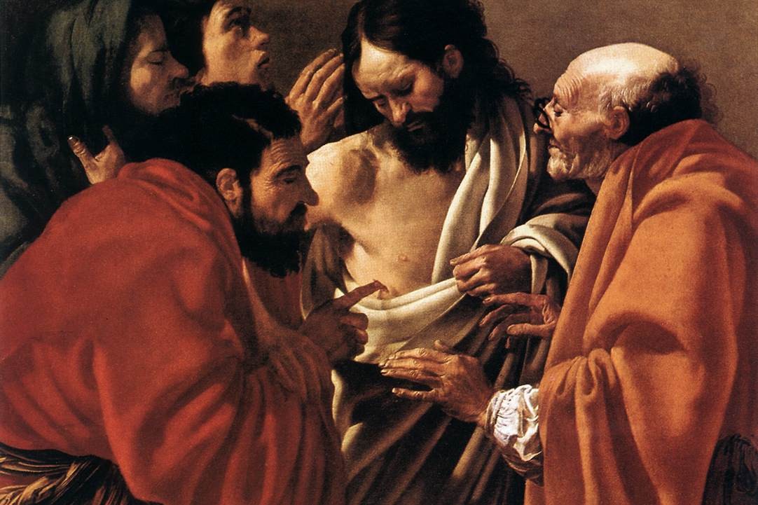 La incredulidad de Tomás, óleo de Hendrick ter Brugghen, 1622. (Foto: Wikimedia Commons/obra de dominio público)