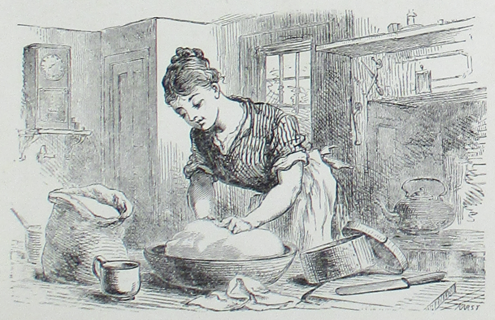 Drawing from "In My Nursery: A Book of Verse" by Laura E. Richards, 1890 