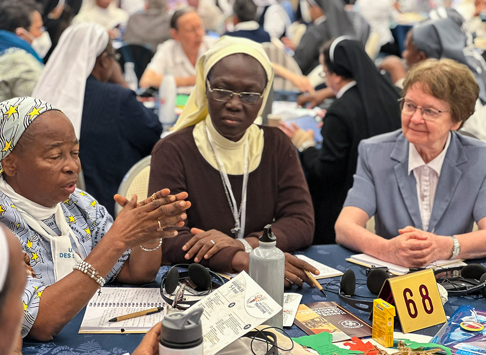 The International Union of Superiors General's newly released report charts a path for religious life through 2031. At this year's plenary, sisters engaged in synodal conversations as an homage and continuation of both Vatican II and Francis' papacy. (GSR photo/Soli Salgado)