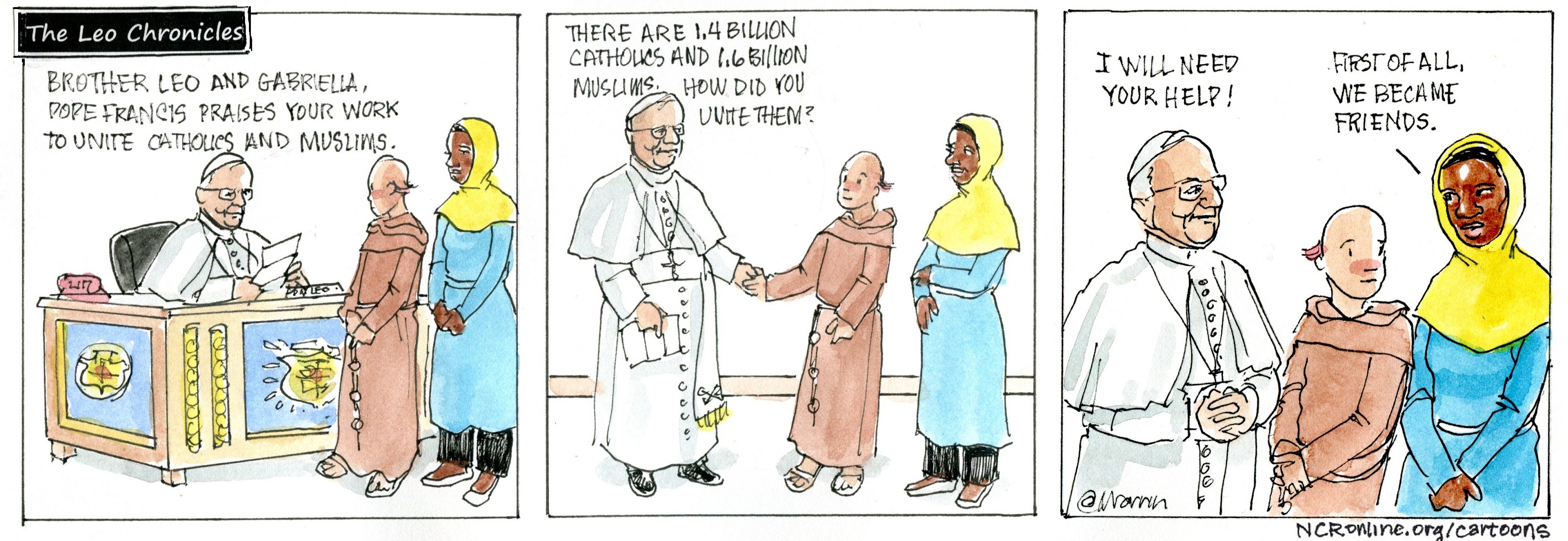 Pope Leo could use some help.