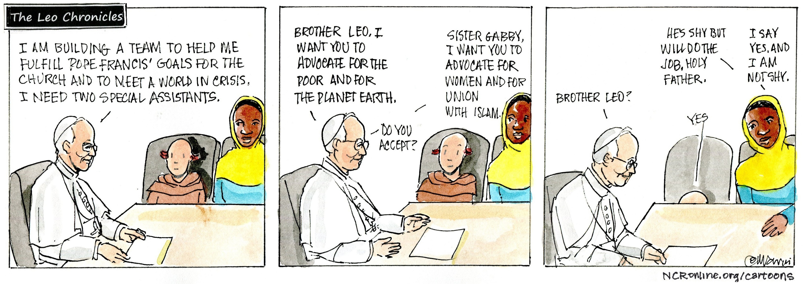 The Leo Chronicles: Leo builds a team to fulfill Francis' goals for the church and the world.