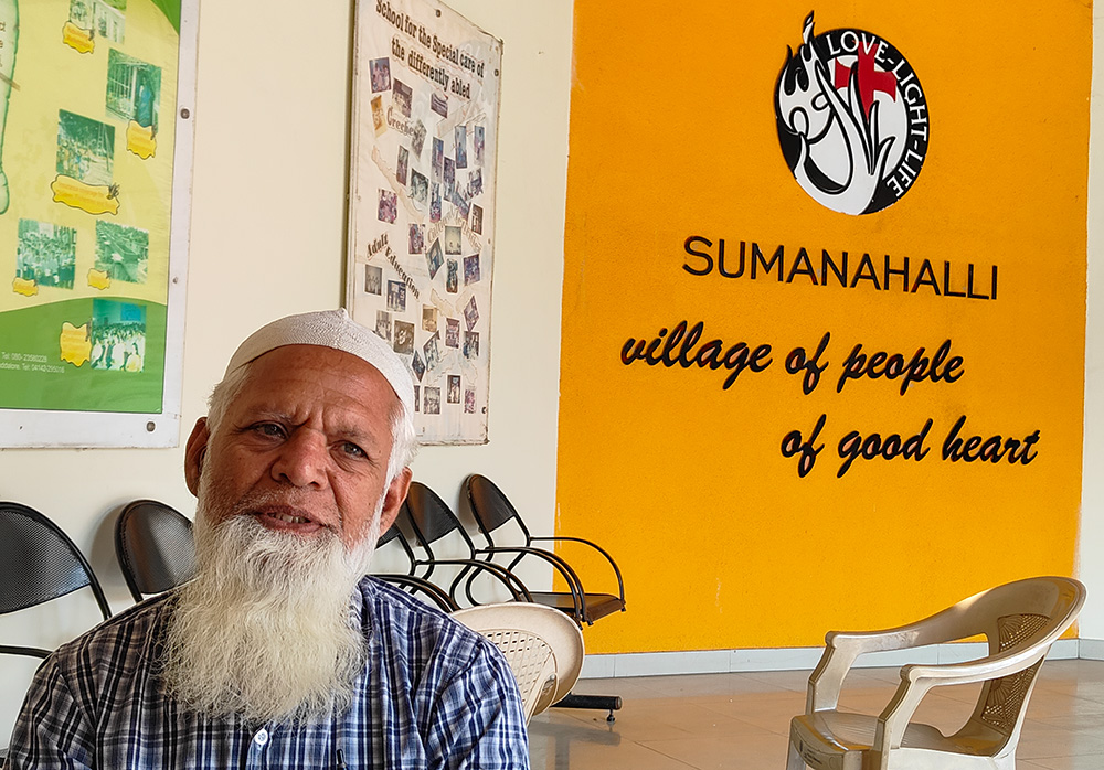 Masthan Sahib, 66, has worked with Catholic nuns for more than 40 years in leprosy treatment, rehabilitation and training in Bengaluru, southern India. (Thomas Scaria)