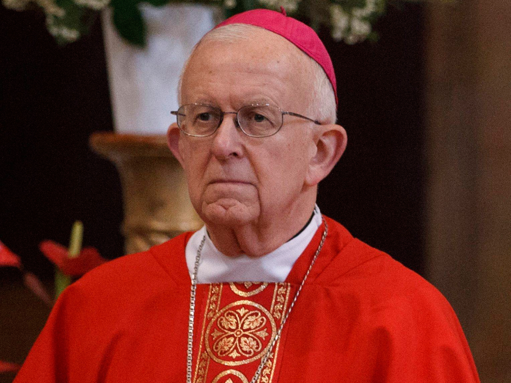 Archbishop John G. Vlazny of Portland, Oregon in 2012 Archbishop John G. Vlazny of Portland, Ore., is pictured in a 2012 file photo, a year before he retired. Known for his pastoral care for immigrants and the Hispanic community, the retired prelate died May 23, 2025, at age 88 at his Beaverton residence. (CNS photo/Paul Haring)