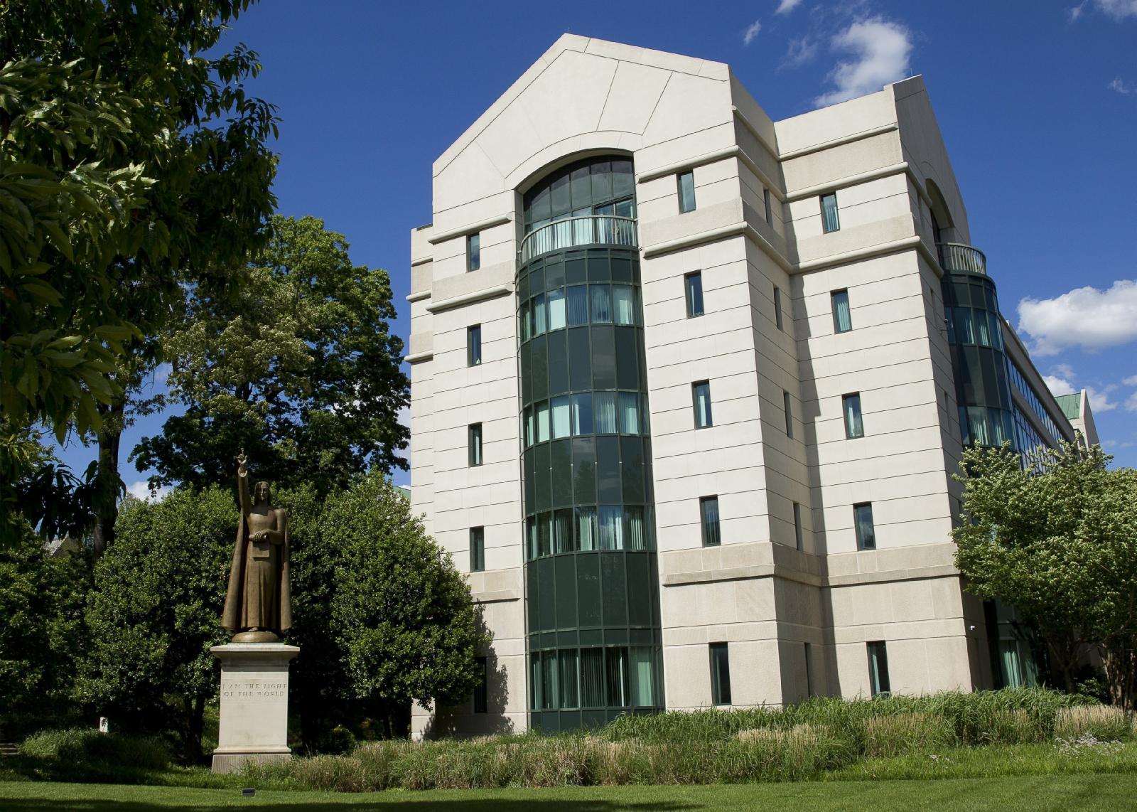 The U.S. Conference of Catholic Bishops building is seen in Washington May 8, 2017. The U.S. Conference of Catholic Bishops building is seen in Washington May 8, 2017. The USCCB Secretariat of Child and Youth Protection released its 2024 annual report on findings and recommendations on implementation of the "Charter for the Protection of Children and Young People" on June 6, 2025. (OSV News photo/Tyler Orsburn)