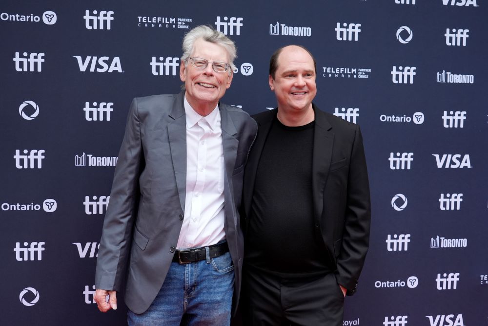 Stephen King and Mike Flanagan 