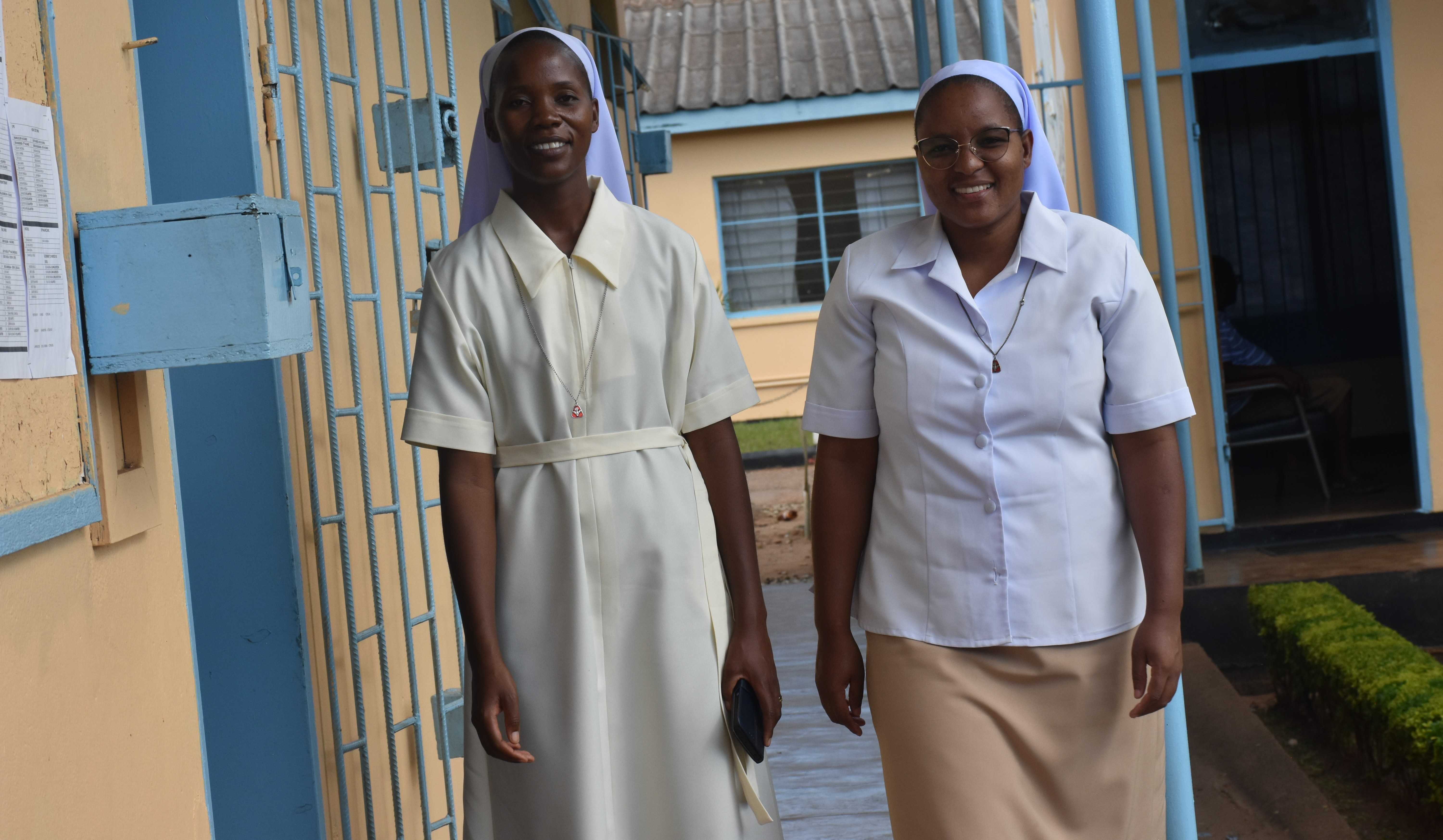 Sr. Joyce Miyanda and Sr. Purity Siloka