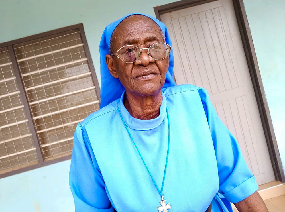Sr. Gabriel Nonaah of the Sisters of Mary Immaculate Congregation established the St. Monica Widows Association in the Daffiama-Bussie-Issa District in Upper West Region, Ghana. (Juliana Atuuna)