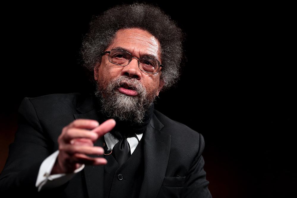 Cornel West speaks at Arizona State University in Tempe, Ariz., in 2018. (OSV News/Gage Skidmore, cc 2.0, Wikimedia Commons)