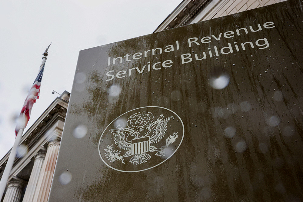 The Internal Revenue Service building in Washington is seen April 11, 2025. (OSV News/Reuters/Jonathan Ernst)