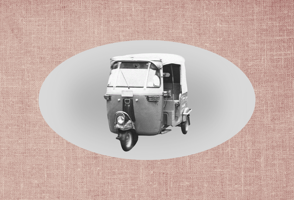 Picture of a rickshaw