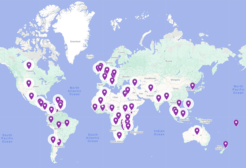 More than 600 Catholic sisters from 61 countries participated in GSR's health care forum. (GSR screenshot)