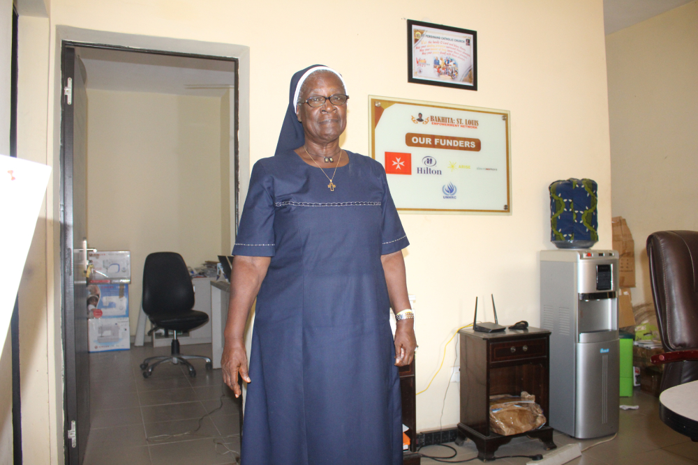 Sr. Patricia Ebegbulem standing