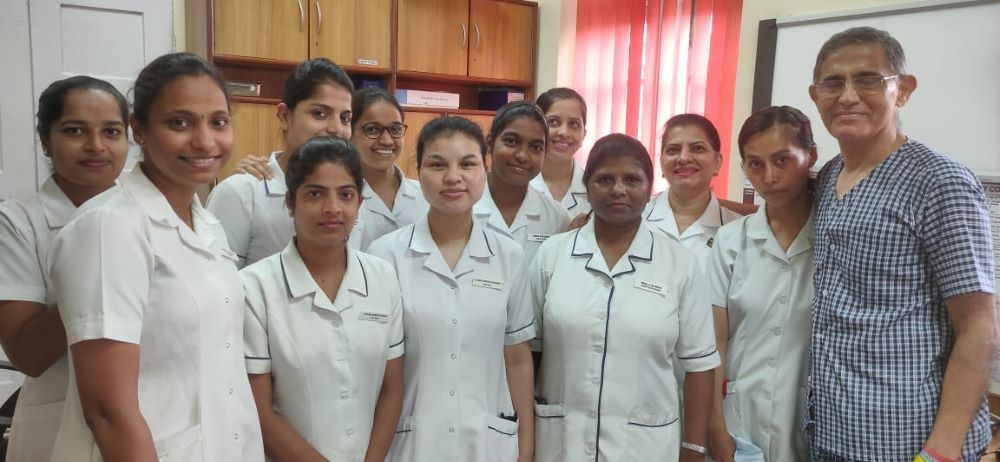 A group of nurses