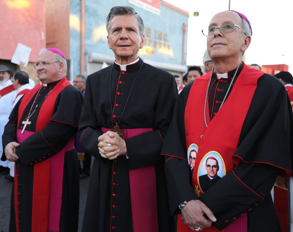 3 bishops at rally